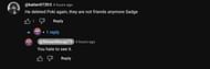 Fan reactions posted under the streamer's clip (Image via Stream Recap TV/YouTube)